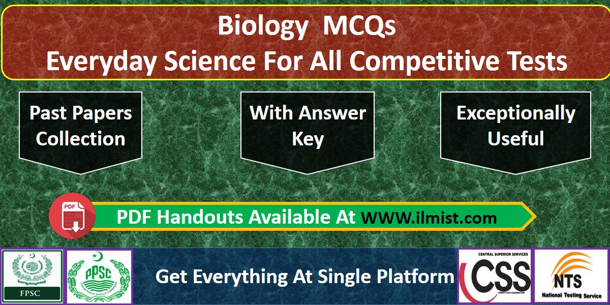 Everyday Science MCQs Biology