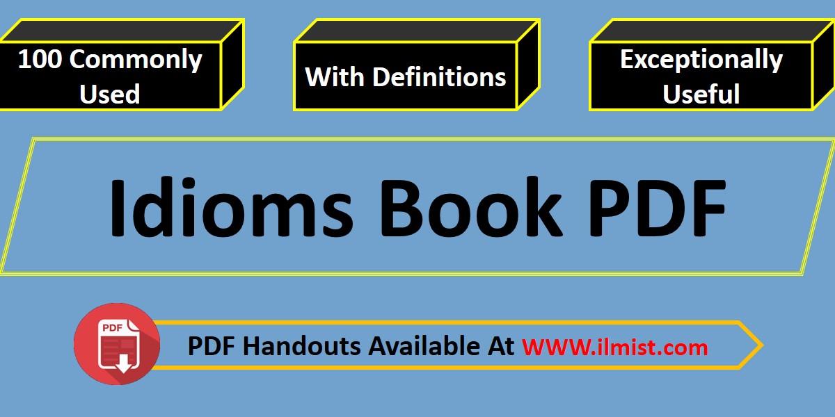 Commonly Used Idioms PDF