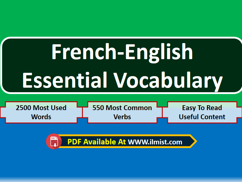 French English Essential Vocabulary