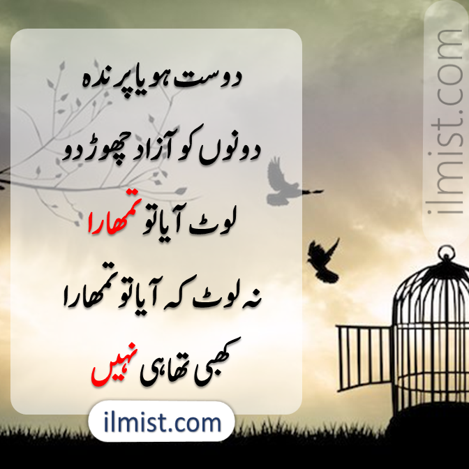 Poetry for Friends Forever in Urdu